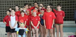 Jeunes nageurs du CNF au meeting d'Avranches
